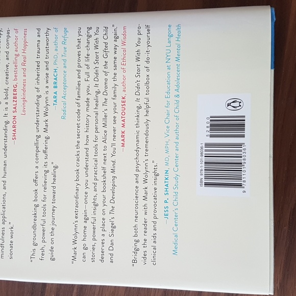 ($2 for $15 option!) It Didn't Start With You by Mark Wolynn - Picture 7 of 8